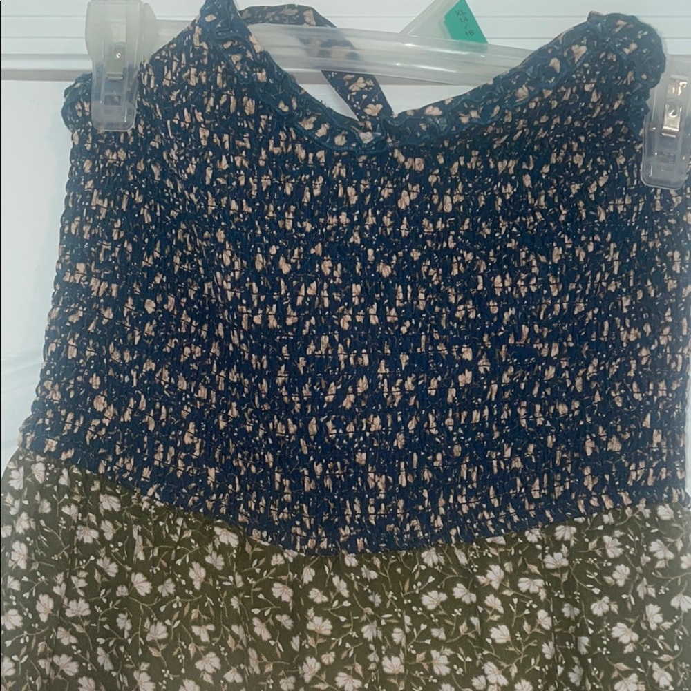 Boho Floral Print Jumpsuit - Picture 3 of 5